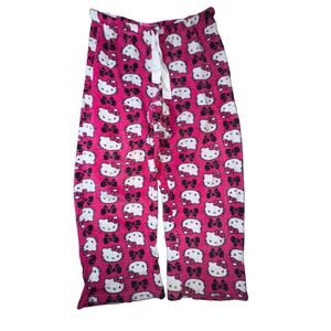 Y2K Hello Kitty Pajama Pants Women’s Sanrio Sleepwear Trousers 14-16 (31)